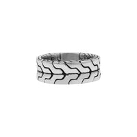 Artisanal Chain Band Ring, Sterling Silver, 8MM – Catalina