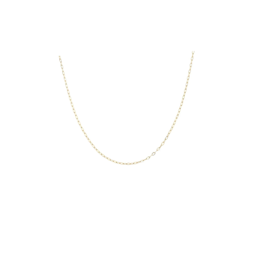 Dainty Rollo Link Chain, 18K Gold Plated, 1.5MM